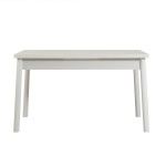 Valgomojo stalas Asir, 120x77x75cm, baltas