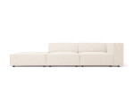 Kairinė sofa Cosmopolitan Design Arendal, smėlio spalvos