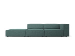 Kairinė sofa Cosmopolitan Design Arendal, žalia