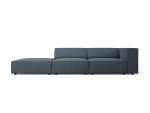Kairinė sofa Cosmopolitan Design Arendal, mėlyna