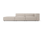 Kairinė sofa Cosmopolitan Design Arendal, pilka