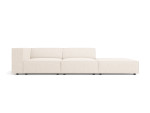 Dešininė sofa Cosmopolitan Design Arendal, smėlio spalvos