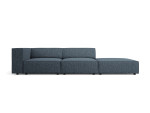 Dešininė sofa Cosmopolitan Design Arendal, mėlyna