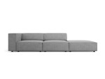 Dešininė sofa Cosmopolitan Design Arendal, pilka
