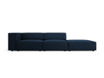 Dešininė sofa Cosmopolitan Design Arendal, mėlyna
