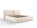 Lova Cosmopolitan Design Arendal, 180x200 cm, smėlio spalvos