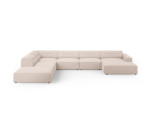 Minkštas kampas Windsor & Co Lupus, smėlio spalvos