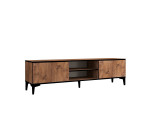 TV stovas Asir, 180x40x45 cm, rudas/juodas