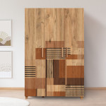 Spinta Kalune Design Leva Colorblock, ruda