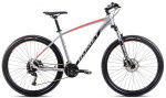 Dviratis Romet Rambler R7.4 2025 silver-red-graphite-20" / L