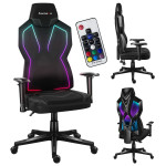 "Combat 6.2 Black RGB" sukamoji kėdė