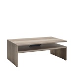 Kavos staliukas Shp-645-Tt-1, 42x110x65 cm, riešutmedžio spalvos