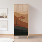 Spinta Asir City Desert, 80x190x45 cm, įvairių spalvų