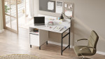 Rašomasis stalas su spintele Kalune Design ON16-W, baltas