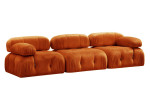 Sofa Asir Bubble L1-O1-1R, oranžinė