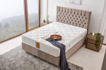Čiužinys Relax 200x200 cm Double Size Luxury Middle Firm Mattress