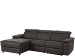Trivietė sofa Loft Tanaro, ruda