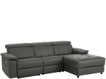 Trivietė sofa Loft Tanaro, pilka