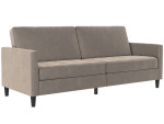Dvivietė sofa-lova Dorel Home Presley, pilka