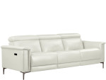 Trivietė sofa reglaineris Loft24 Lund, smėlio spalvos