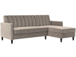Trivietė sofa-lova Dorel Home Celine, pilka