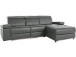 Trivietė sofa Loft Rayland, pilka