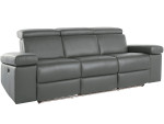 Trivietė sofa Loft Rayland, pilka