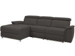 Trivietė sofa Loft Pareli, ruda