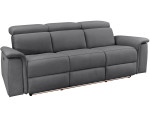 Trivietė sofa Loft Pareli, pilka