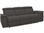 Trivietė sofa Loft Pareli, ruda