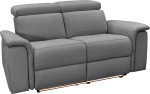 Dvivietė sofa Loft24 Pareli, pilka