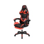Kruger&matz gx-150 žaidimų kėdė, juoda ir raudona