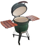 Kepsninė Kamado Media E-21 BBQ Žalia