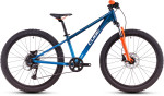Vaikiškas dviratis Cube Acid 240 Disc actionteam, 24", 2025, mėlynas/oranžinis