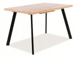 Stalas Brick – modernus išsiskleidžiantis valgomojo stalas 120–160 x 80 cm
