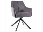 Signal Meble Notti Brego Grey Dining Chair – Elegant Comfort in a Classic Form