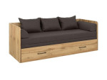 Sofa-lova BRW Tetrix, ruda