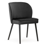 Valgomojo kėdė Wood Garden Aine Plus, juoda