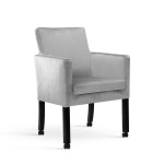 Valgomojo kėdė Wood Garden Astor, pilka