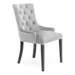 Valgomojo kėdė Wood Garden August, pilka