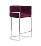 Baro kėdė Wood Garden Casino, violetinė