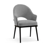 Valgomojo kėdė Wood Garden Goda Pro, pilka