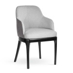 Valgomojo kėdė Wood Garden Harold, pilka