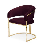 Valgomojo kėdė Wood Garden Marcille, violetinė