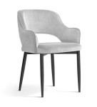 Valgomojo kėdė Wood Garden Mercy, pilka