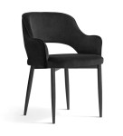 Valgomojo kėdė Wood Garden Mercy, juoda