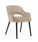 Valgomojo kėdė Wood Garden Mercy Plus, smėlio spalvos