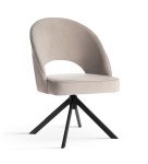 Valgomojo kėdė Wood Garden Ponte Twist, pilka