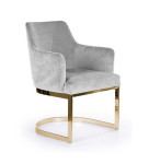 Valgomojo kėdė Wood Garden Porto, pilka