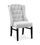 Valgomojo kėdė Wood Garden Royal Chesterfield, pilka